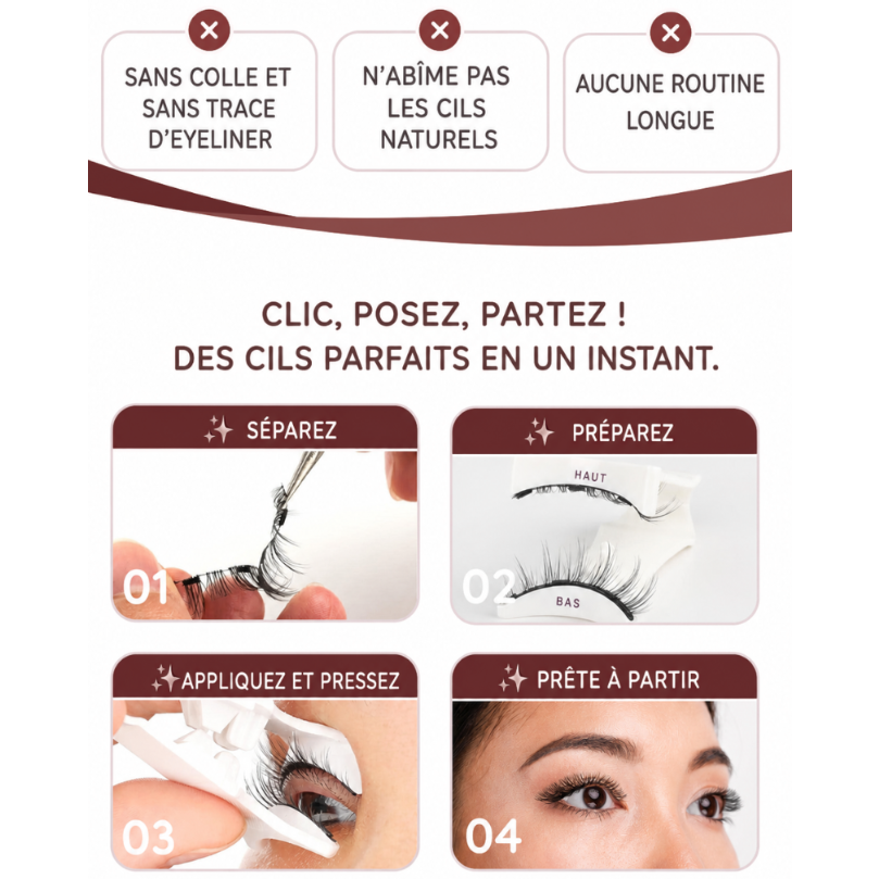 Kit de Cils Magnétiques - Lashly